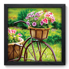 Quadro Decorativo - Cestinha - 33cm X 33cm - 100qdvp