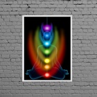 Quadro Decorativo Chacras 33x24cm Moldura:madeira Branca