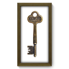 Quadro Decorativo - Chave - 19cm X 34cm - 147qdvm