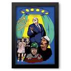 Quadro Decorativo Chaves Chegou O Disco Voador  30x45cm