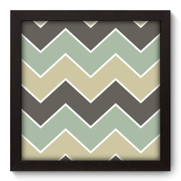 Quadro Decorativo - Chevron - 22cm X 22cm - 051qnaap