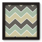 Quadro Decorativo - Chevron - 22cm X 22cm - 051qnaap