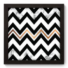 Quadro Decorativo - Chevron - 22cm X 22cm - 110qnaap