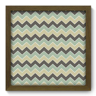 Quadro Decorativo - Chevron - 33cm X 33cm - 070qdim