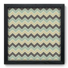Quadro Decorativo - Chevron - 33cm X 33cm - 070qdip