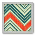 Quadro Decorativo - Chevron - 33cm X 33cm - 089qnabb