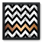 Quadro Decorativo - Chevron - 33cm X 33cm - 111qnabp