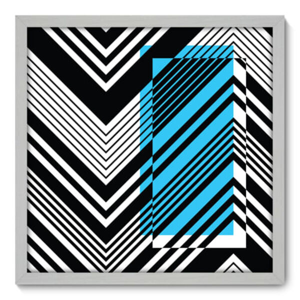 Quadro Decorativo - Chevron - 50cm X 50cm - 078qnacb