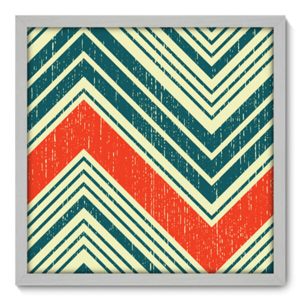 Quadro Decorativo - Chevron - 50cm X 50cm - 089qnacb