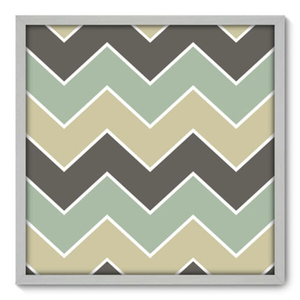 Quadro Decorativo - Chevron - 70cm X 70cm - 051qnadb