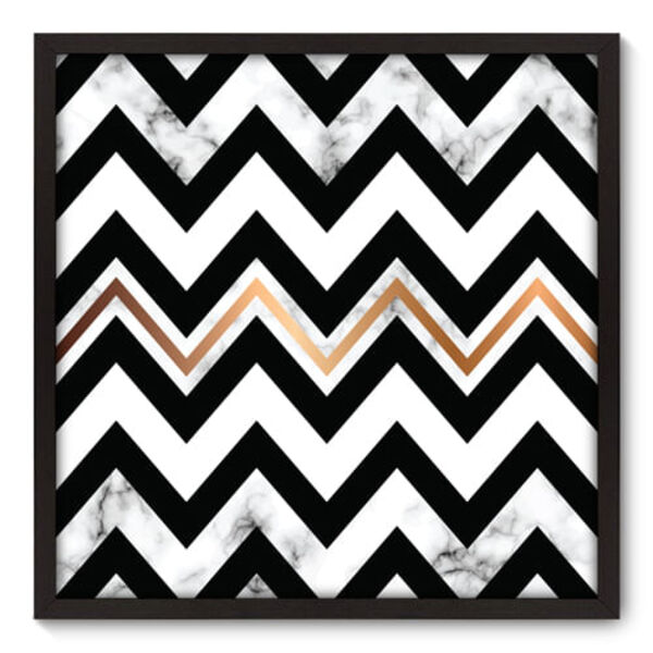 Quadro Decorativo - Chevron - 70cm X 70cm - 110qnadp
