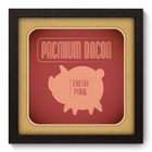 Quadro Decorativo - Churrasco - 22cm X 22cm - 303qdcp