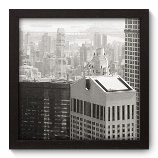 Quadro Decorativo - Cidade - 22cm X 22cm - 006qnuap