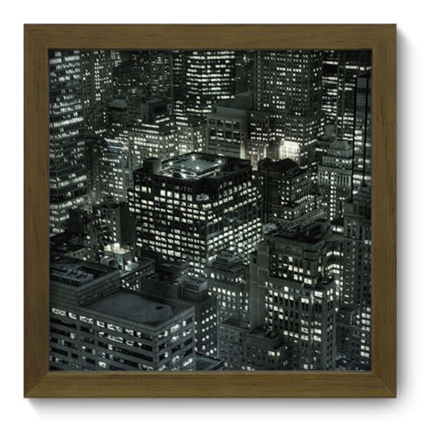 Quadro Decorativo - Cidade - 22cm X 22cm - 010qdum