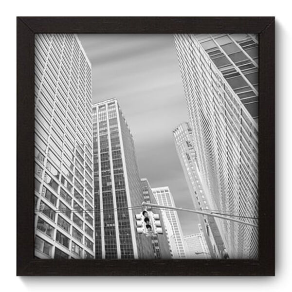 Quadro Decorativo - Cidade - 22cm X 22cm - 010qnuap