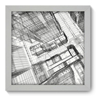 Quadro Decorativo - Cidade - 22cm X 22cm - 016qnuab