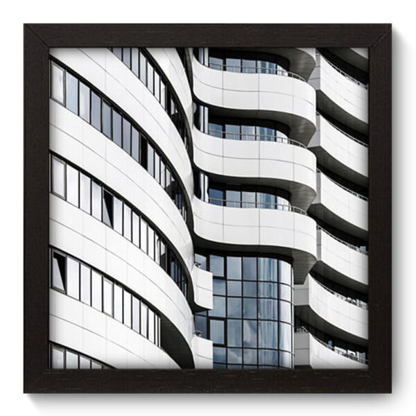 Quadro Decorativo - Cidade - 22cm X 22cm - 020qnuap