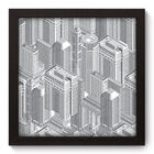 Quadro Decorativo - Cidade - 22cm X 22cm - 102qndap
