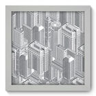 Quadro Decorativo - Cidade - 22cm X 22cm - 103qndab