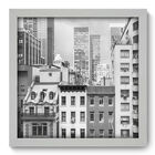 Quadro Decorativo - Cidade - 33cm X 33cm - 015qnubb