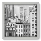 Quadro Decorativo - Cidade - 33cm X 33cm - 015qnubb