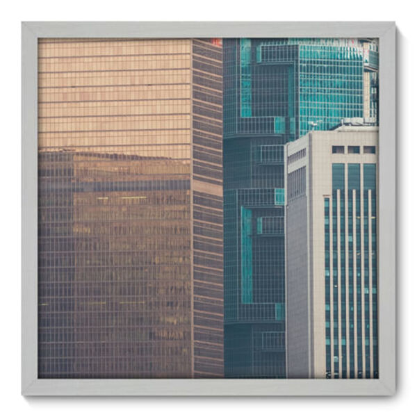 Quadro Decorativo - Cidade - 50cm X 50cm - 003qnucb