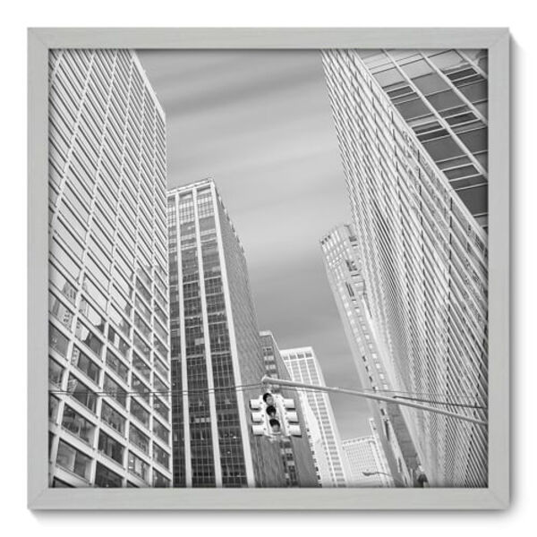 Quadro Decorativo - Cidade - 50cm X 50cm - 010qnucb