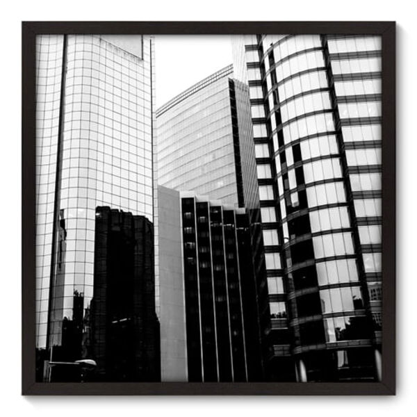 Quadro Decorativo - Cidade - 70cm X 70cm - 012qnudp