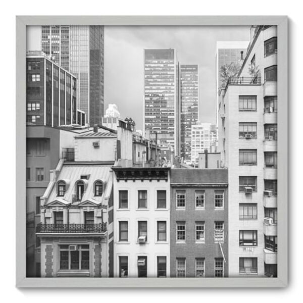 Quadro Decorativo - Cidade - 70cm X 70cm - 015qnudb