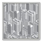 Quadro Decorativo - Cidade - 70cm X 70cm - 102qnddb