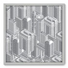Quadro Decorativo - Cidade - 70cm X 70cm - 103qnddb