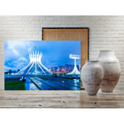 Quadro Decorativo Cidade Catedral Brasilia - 120x60cm