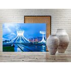 Quadro Decorativo Cidade Catedral Brasilia - 180x100cm