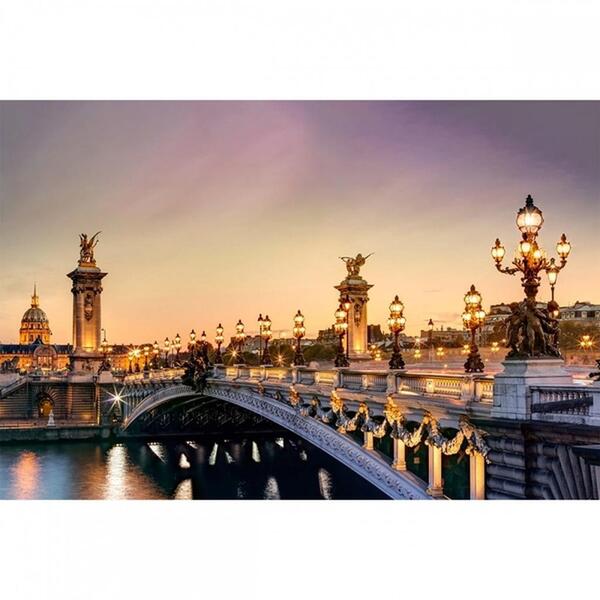 Quadro Decorativo Cidade De Paris Ponte Alexandre Iii 1 Tela