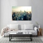 Quadro Decorativo Cidade Horizonte Manhattan - 90x60cm