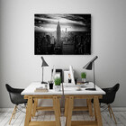 Quadro Decorativo Cidade New York - 120x60cm