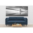 Quadro Decorativo Cidade Ponte Sombria - 180x100cm