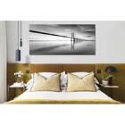 Quadro Decorativo Cidade Ponte Sombria - 180x120cm