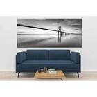 Quadro Decorativo Cidade Ponte Sombria - 180x120cm