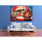 Quadro Decorativo Cidade Summer On Deck - 200x120cm