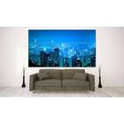 Quadro Decorativo Cidades Illuminated City - 200x120cm