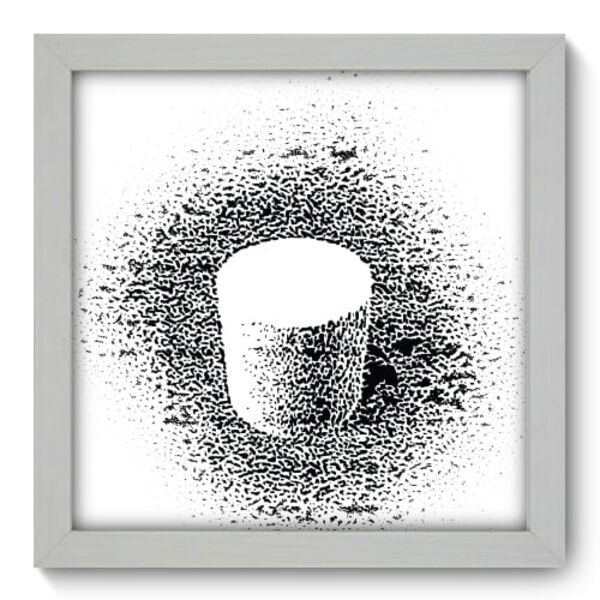 Quadro Decorativo - Cilindro - 22cm X 22cm - 135qnaab