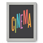 Quadro Decorativo - Cinema - 19cm X 25cm - 043qdhb