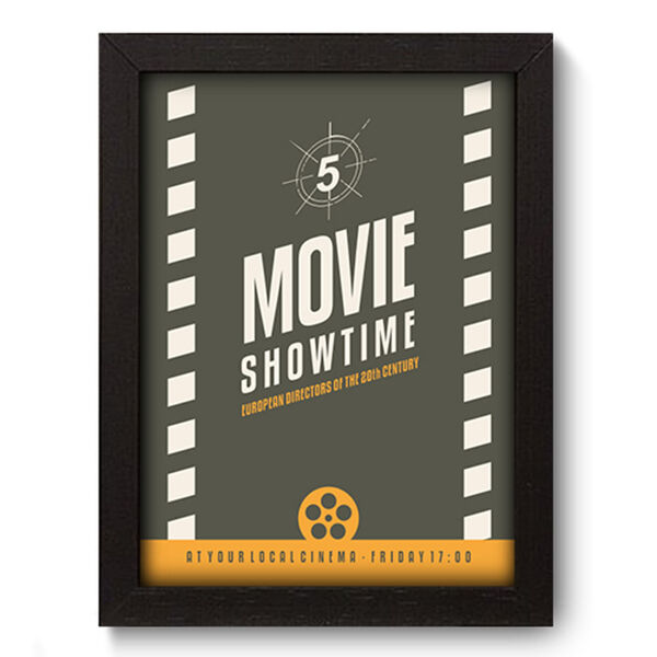 Quadro Decorativo - Cinema - 19cm X 25cm - 047qdhp