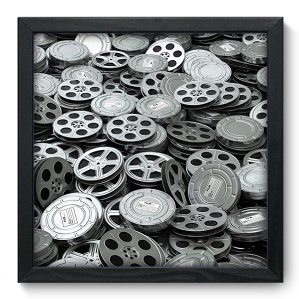Quadro Decorativo Cinema 33cm X 33cm 040qdhp Leroy Merlin