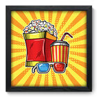Quadro Decorativo - Cinema - 33cm X 33cm - 051qdhp