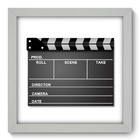 Quadro Decorativo - Claquete - 22cm X 22cm - 016qdhb