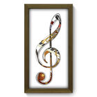 Quadro Decorativo - Clave De Sol - 19cm X 34cm - 041qdgm