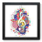 Quadro Decorativo - Clave De Sol - 33cm X 33cm - 100qdgp