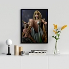 Quadro Decorativo Cleopatra - Arquétipo 33x24cm Moldura:madei